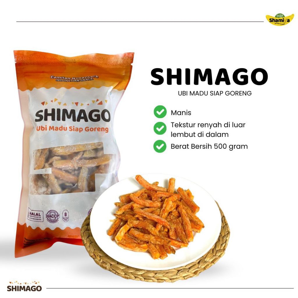

SHIMAGO UBI MADU 500GRAM