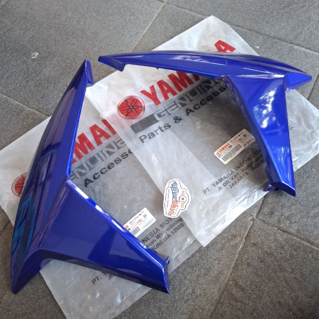 Air scoop sayap tangki vixion advance biru tua DPBMC | 2TP-F137W-00-P3