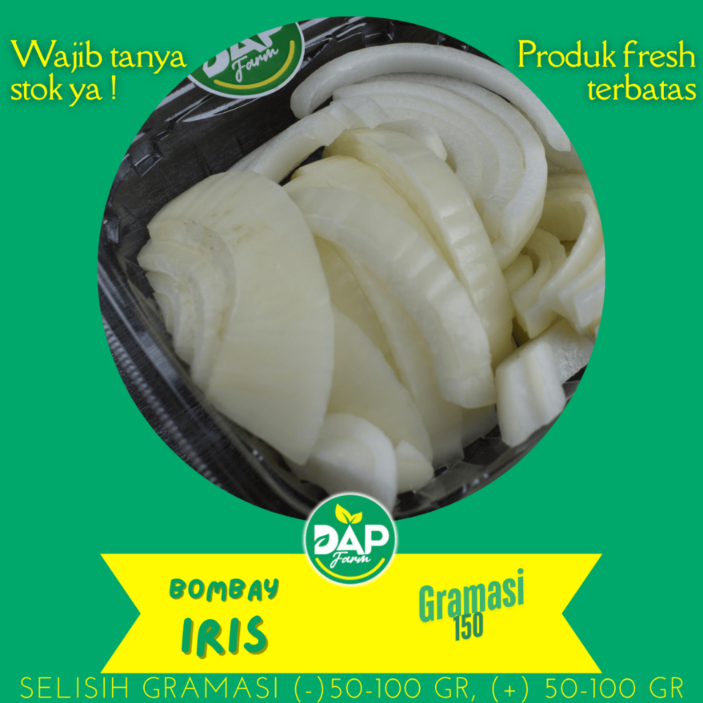 

Bawang bombay Iris / DAP Farm / Sayur Segar Jakarta
