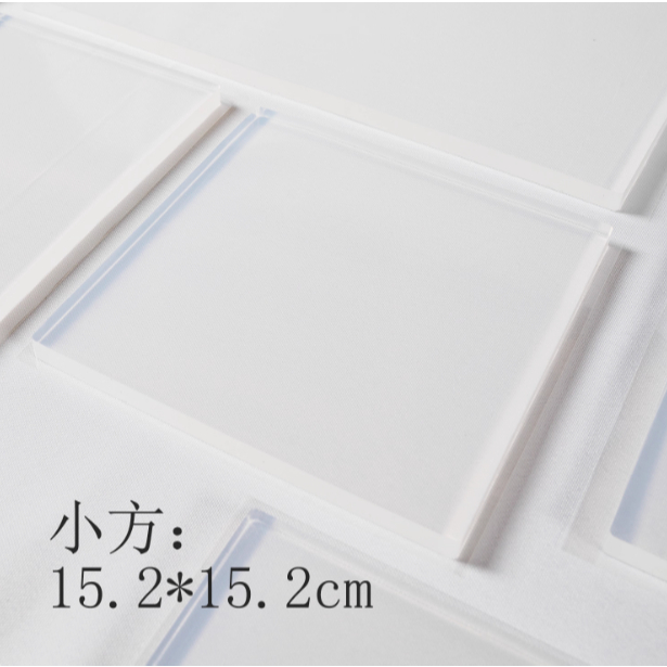 

1 pcs Gelelf super soft gelatin board small square gel board does not age food grade material gelatin print gel print
