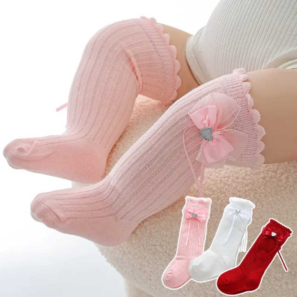 KAOS KAKI BAYI PEREMPUAN  KAOS KAKI PITA BAYI/ KAOS KAKI ANAK PEREMPUAN