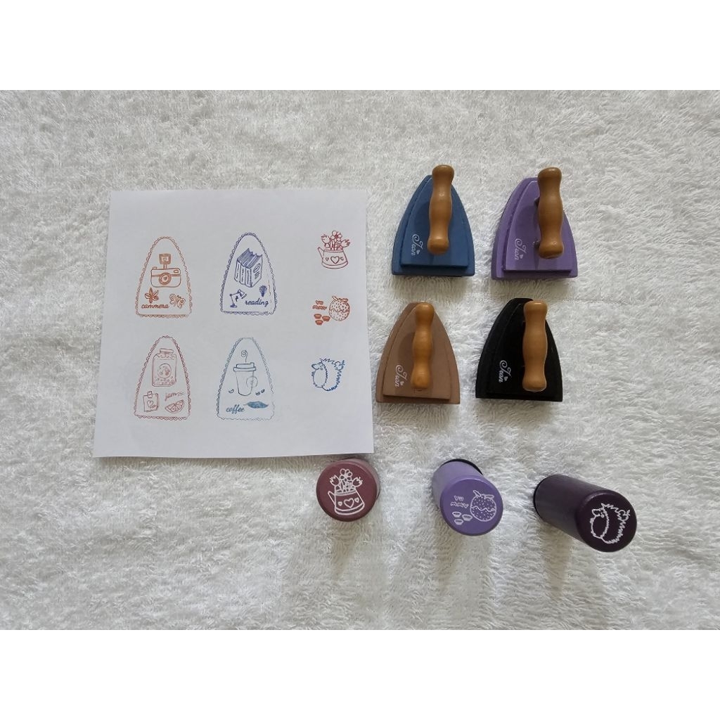 

(Baca Deskripsi) Preloved Wood Stamp for Journal & Scrapbook 2