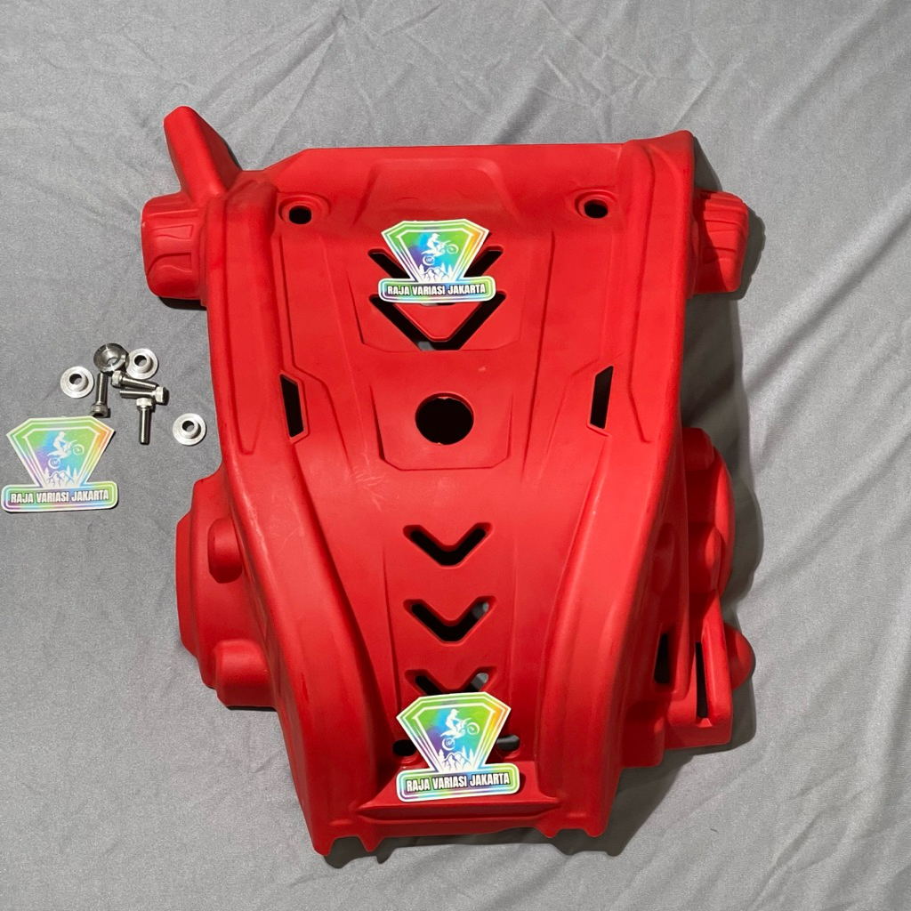 Engine Guard Skid Plate Pelindung mesin Tutup Mesin Honda CRF 250 CRF250L 2021-2024 - Hitam