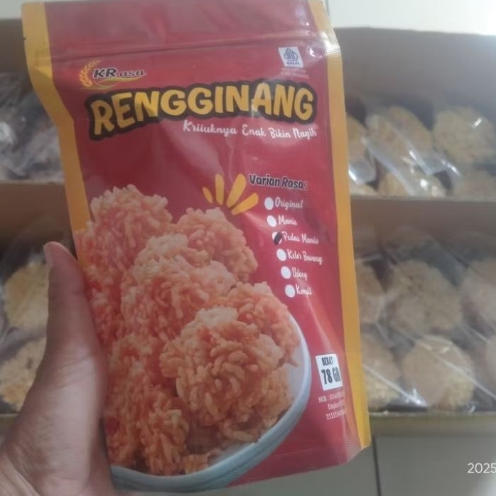

Rengginang Koin Premium 80gram ziplock