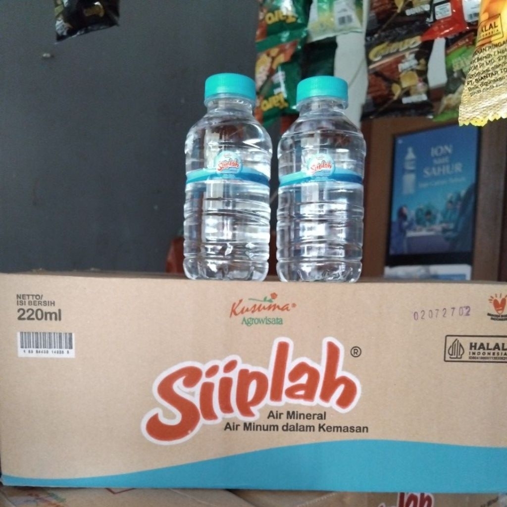

AIR MINERAL SIIPLAH 220ml