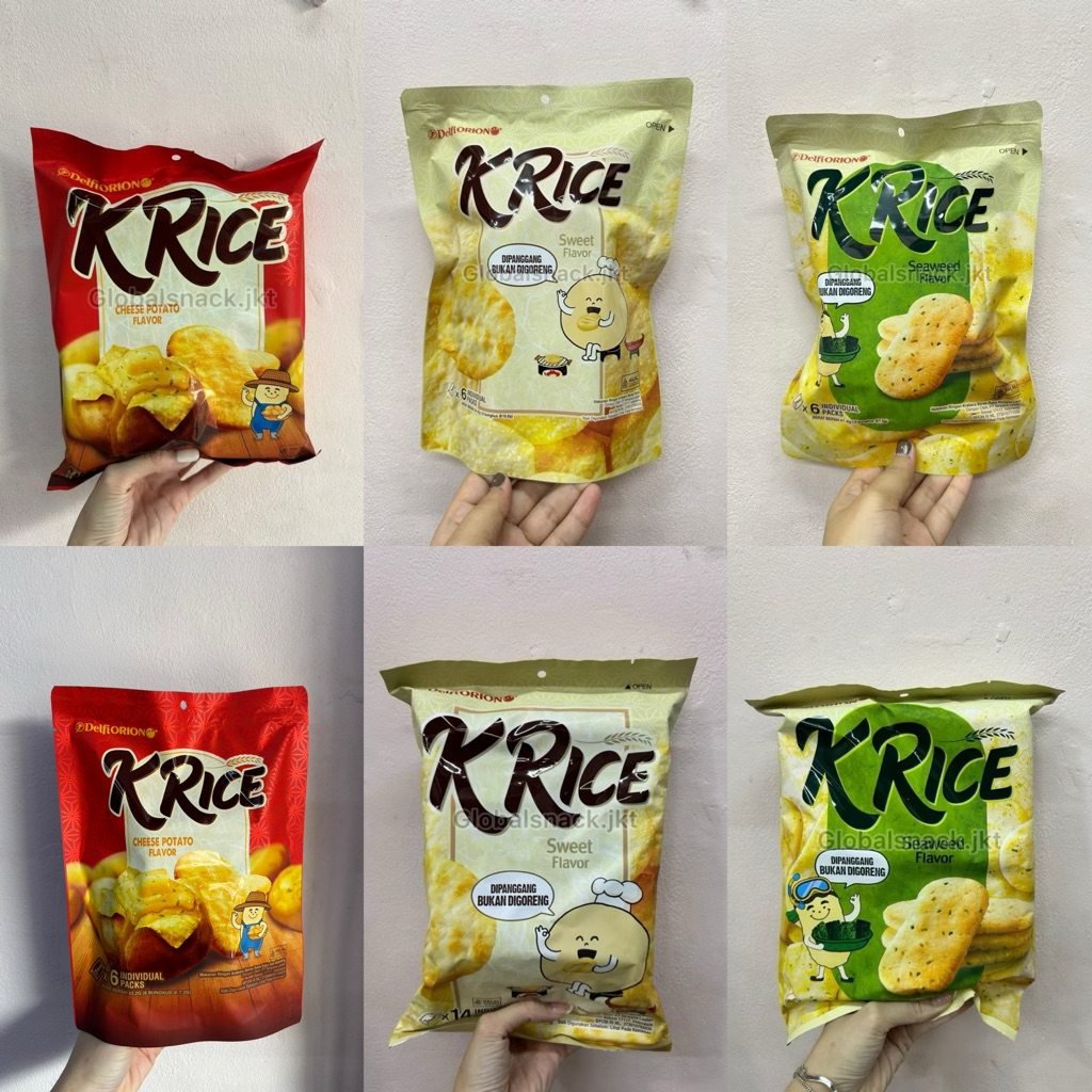 

DELFI ORION CRACKERS O'RICE SEAWEED / SWEET - Delfi Orion Krekers Beras Orice