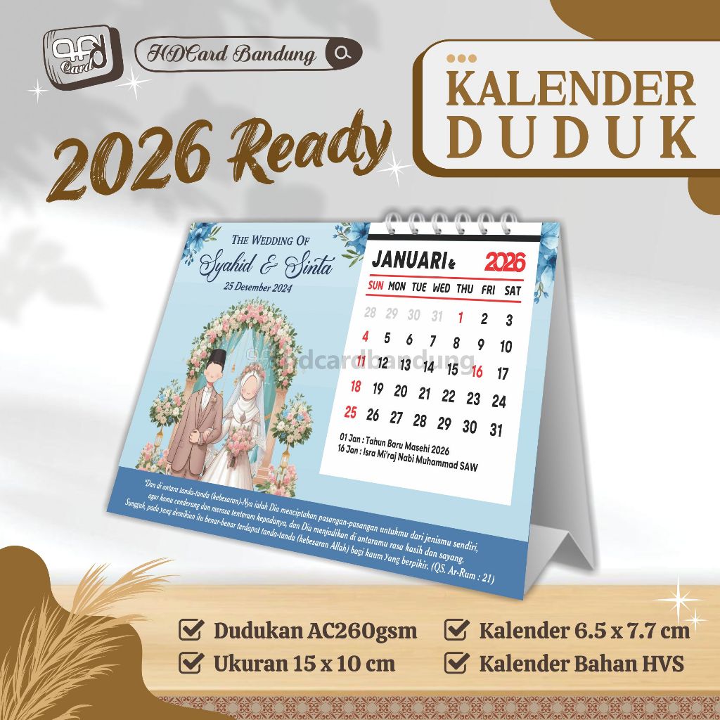 

Kalender Duduk Unik Murah Souvenir Kalender Meja Suvenir Pernikahan Khitanan Usaha dll l Kalduk