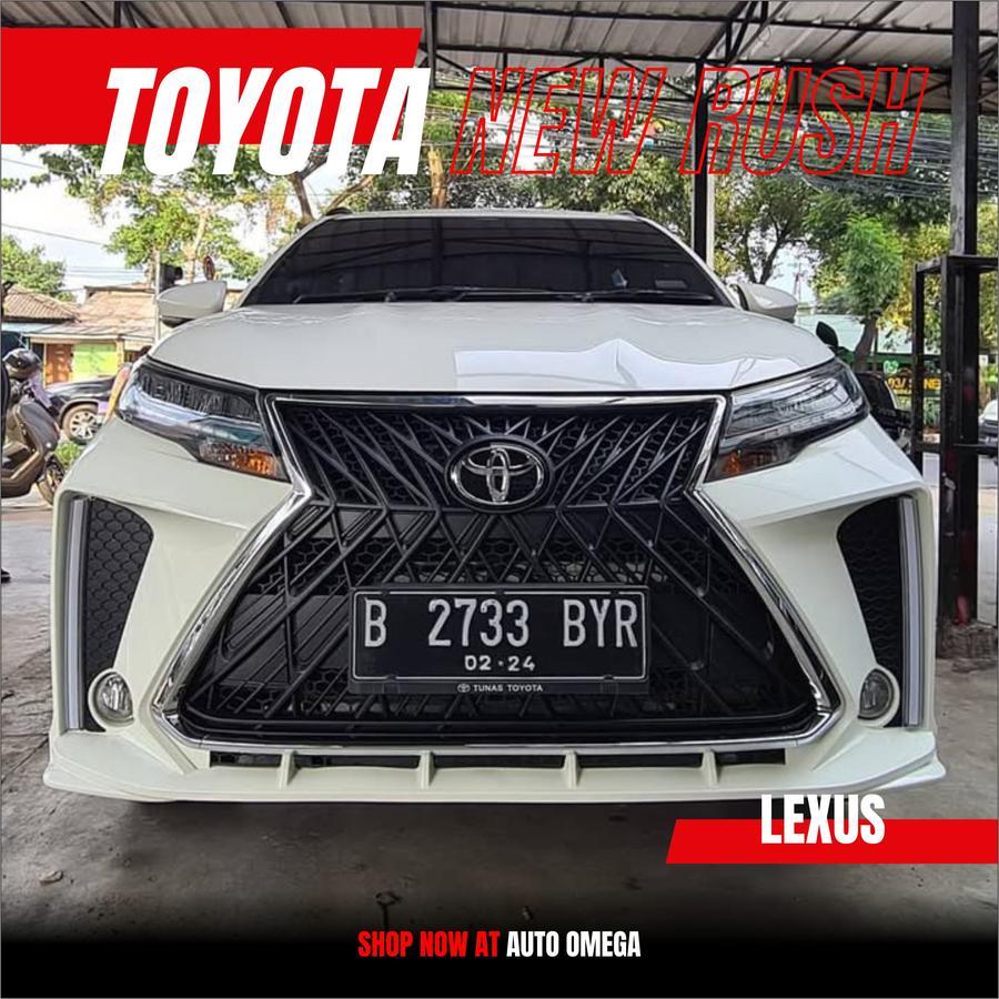 UPGRADE BUMPER ALL NEW RUSH TO LEXUS STYLE