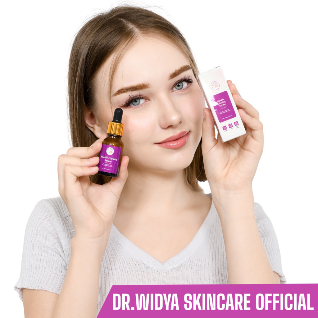 SERUM PEMUTIH WAJAH || BPOM || SERUM GLOW UP || DOUBLE GLOWING SERUM || PEMUTIH WAJAH || dr. Widya s