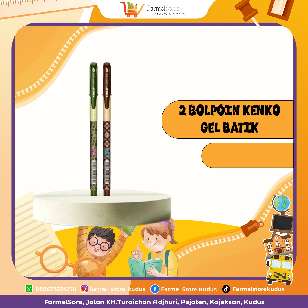 

Bolpoin Kenko Gel Batik