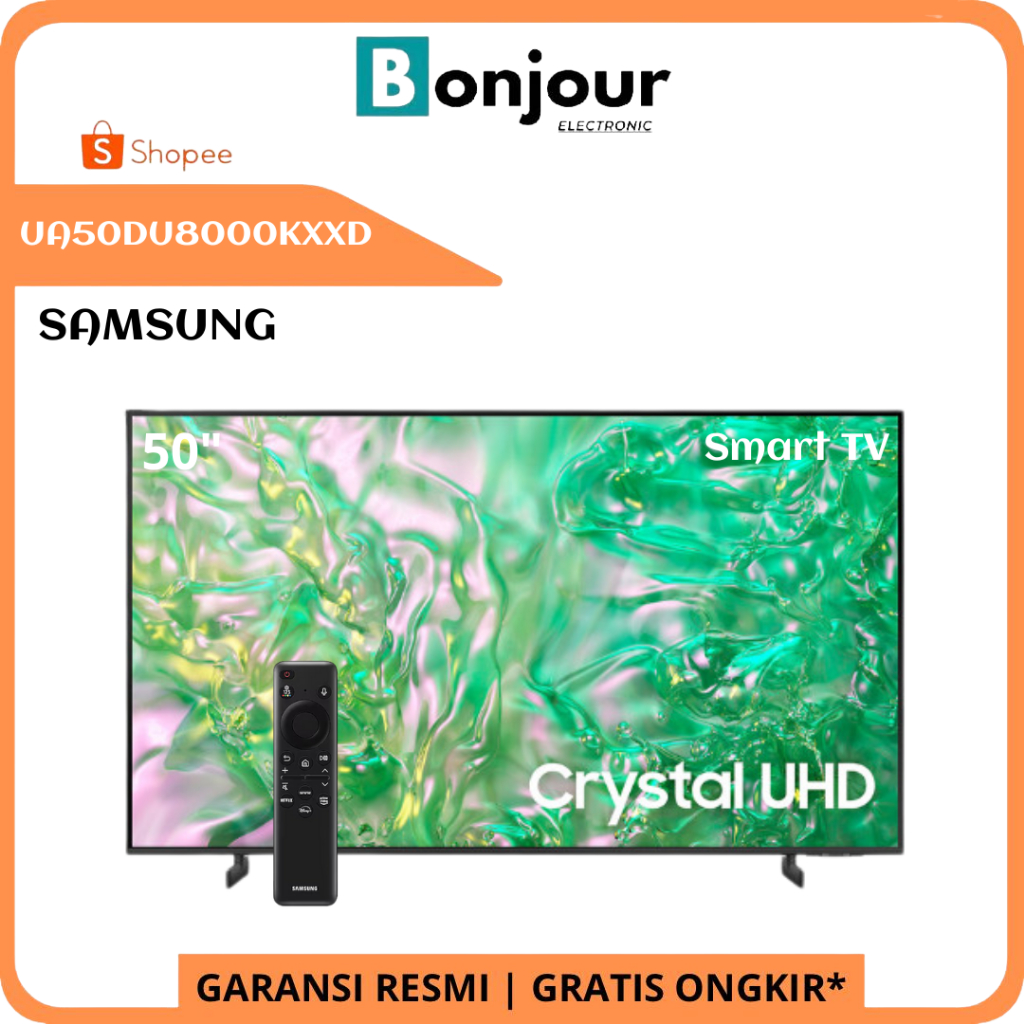 TV Samsung UA50DU8000KXXD 4K Smart TV 50DU8000 Samsung 50 Inch UHD 4K