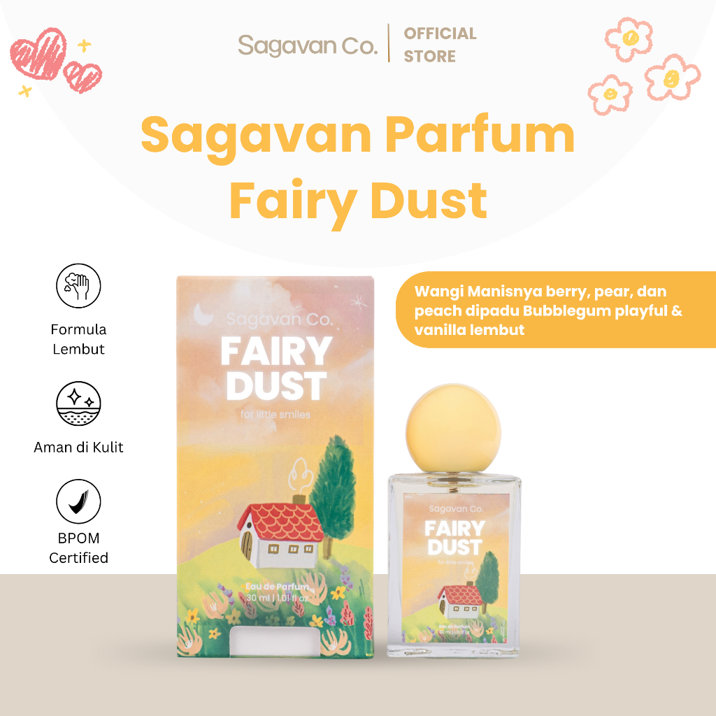 Sagavan Fairy Dust – Parfum Anak Perempuan