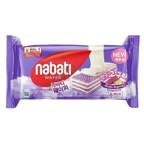 

NABATI WAFER KOREAN GOGUMA RASA UBI UNGU 110 GR 8993175558358
