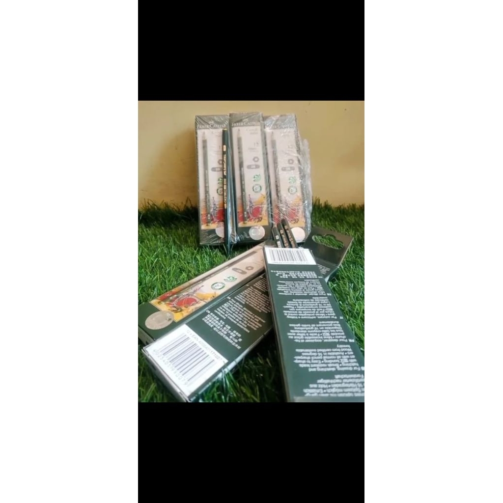 

Pensil FaberCastell 2B Berkulitas ( 1pack isi 12pcs )