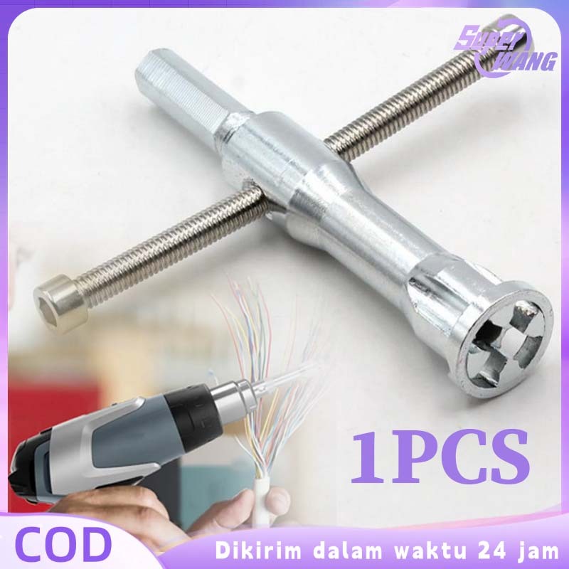 Alat Pemutar Kabel Listrik 5 Lubang Wire Twister Manual Alat Pelintir Kabel Alat Pemutaran Kabel