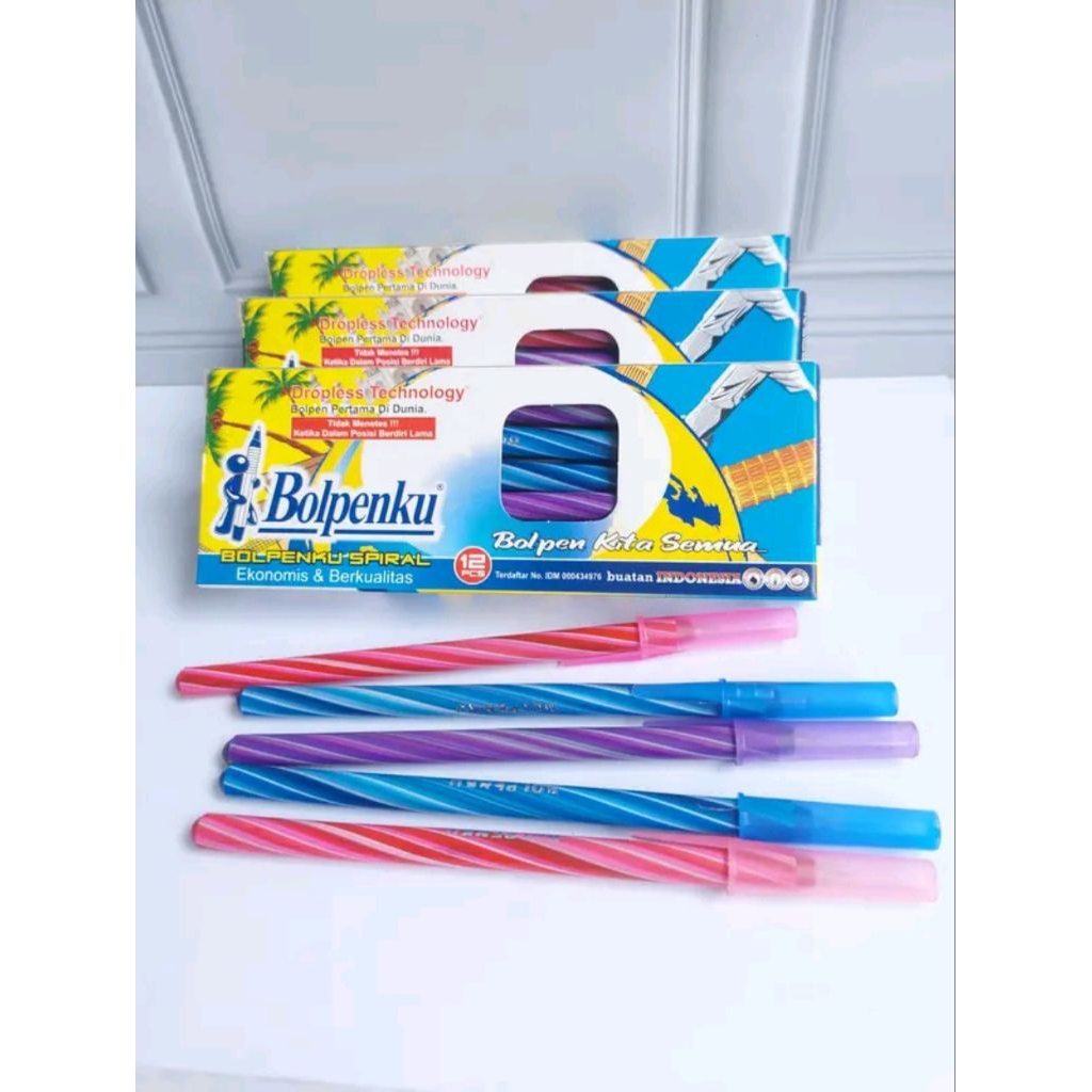 

Bolpenku-Bolpen Spural Ekonomis dan Berkualitas 12 Pcs