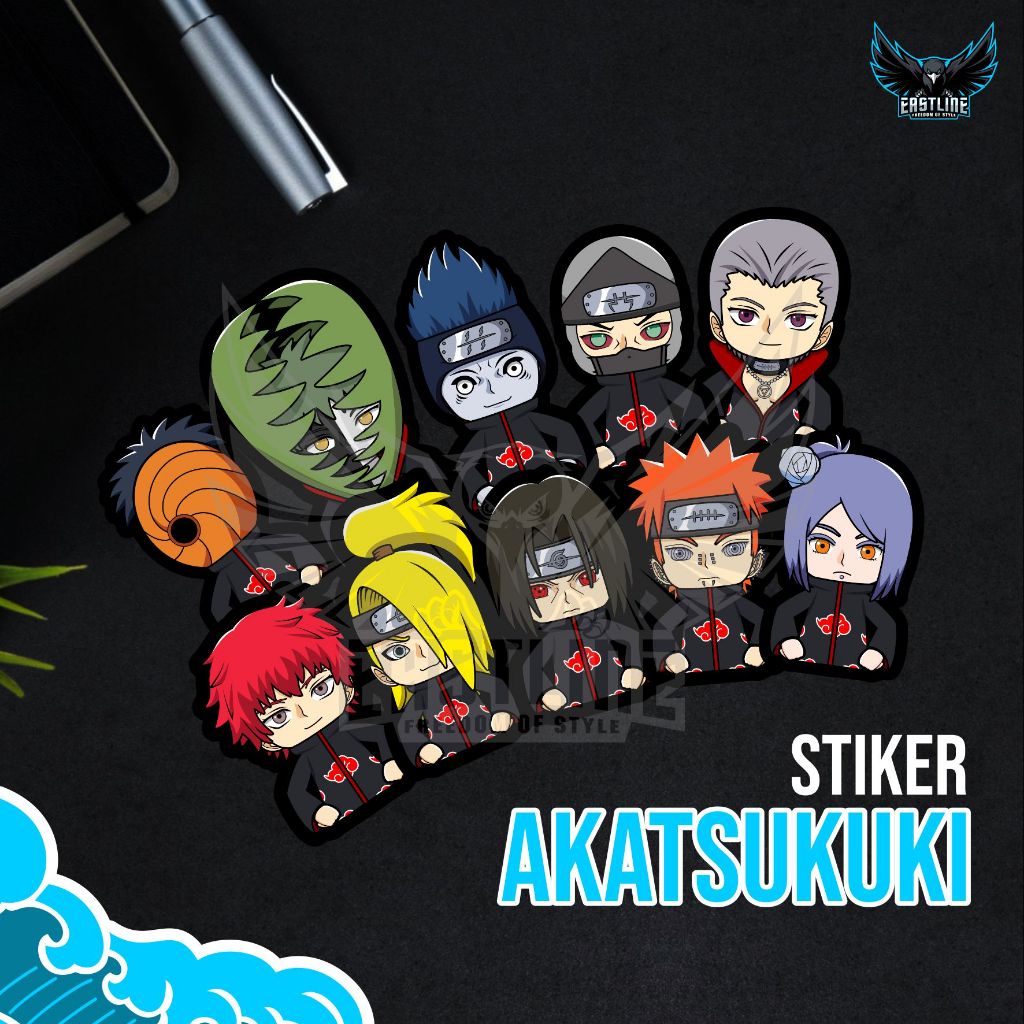 

Stiker Sticker Anime Naruto Akatsuki Chibi Cute Lucu Laptop Motor Helm Vinyl Doff Lebih Awet dan Tahan Lama
