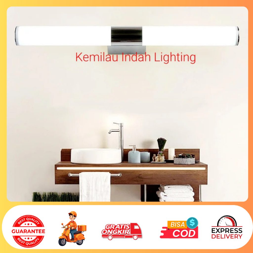 SL8216 LAMPU WASTAFEL LED LAMPU DINDING TOILET MINIMALIS WALL LAMP