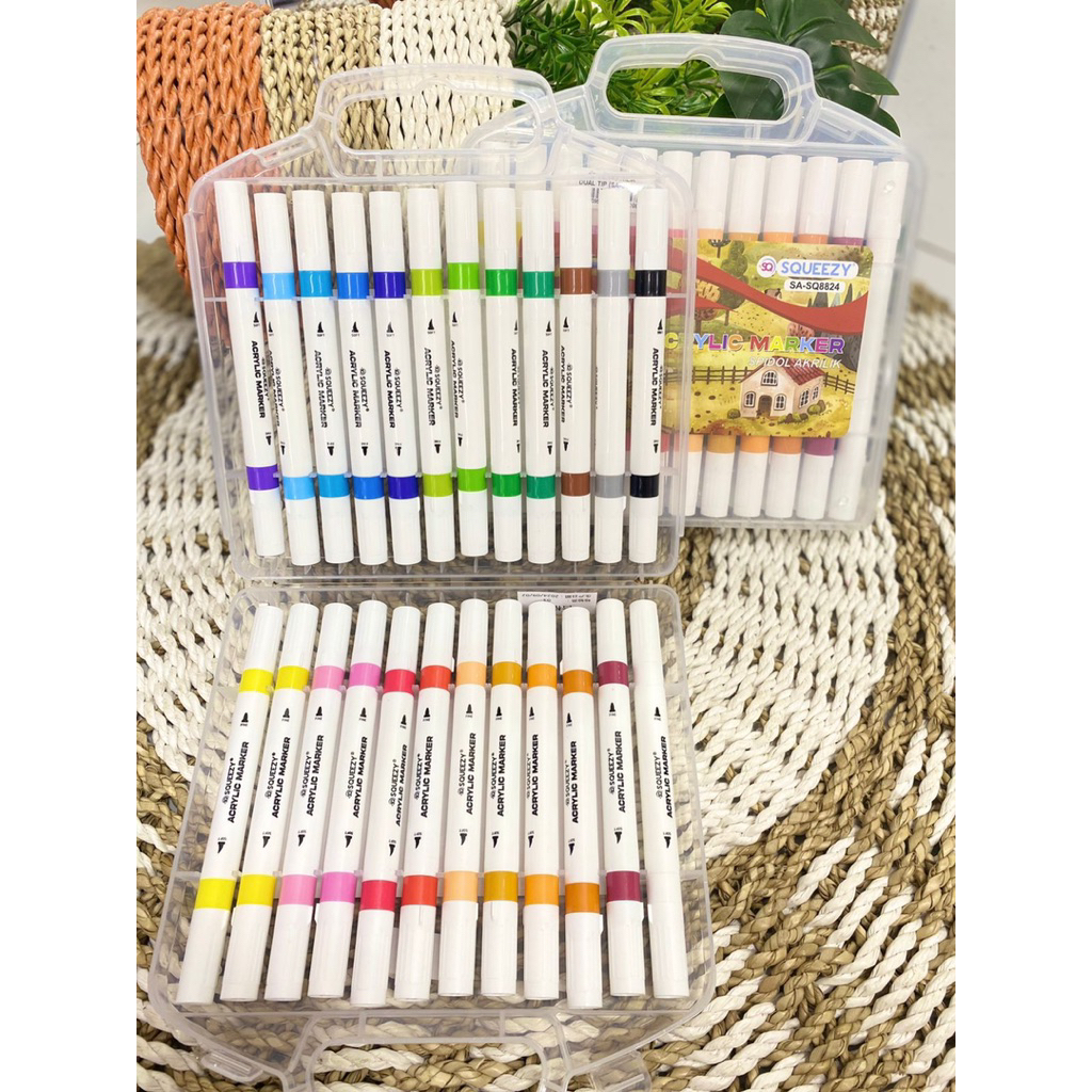 

Spidol Akrilik Warna SQUEEZY SA-SQ8824