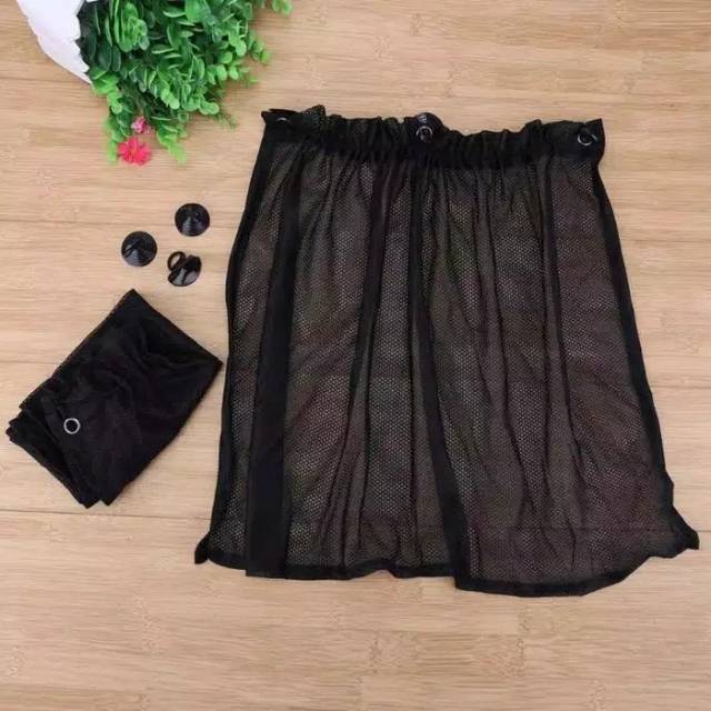 Tirai Korden Gorden Cover Pelindung Penutup Jendela Kaca Mobil Universal