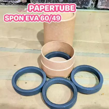 

Spon Eva Custom Untuk Paper Tube Bukaan Bawah 60/49 Diameter Botol Parfum Diatas 49 Mm