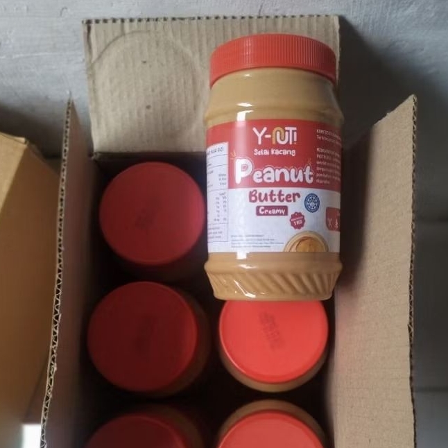 

Y-Nut Selai Kacang Peanut Butter Y-Nut Creamy 1KG