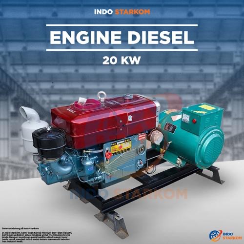 Generator Mesin Diesel 20.000 Watt Diesel Engine Generator 20Kw