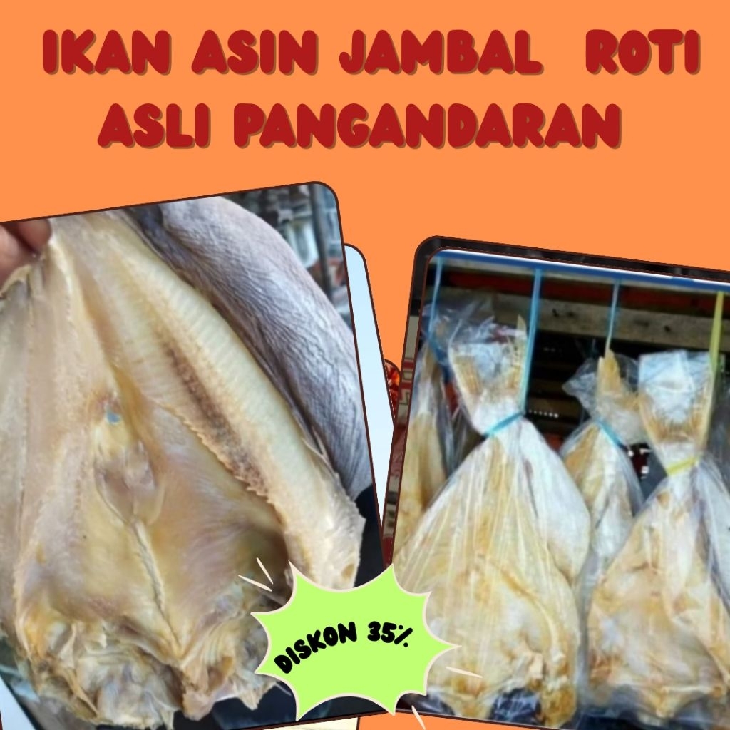 

Ikan Asin Jambal Roti Asli Pangandaran