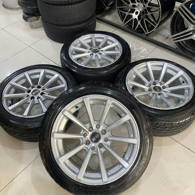 Velg Mobil Second HUSTLER HSR R16 Untuk Vios Yaris Jazz Brio March Mazda Fiesta