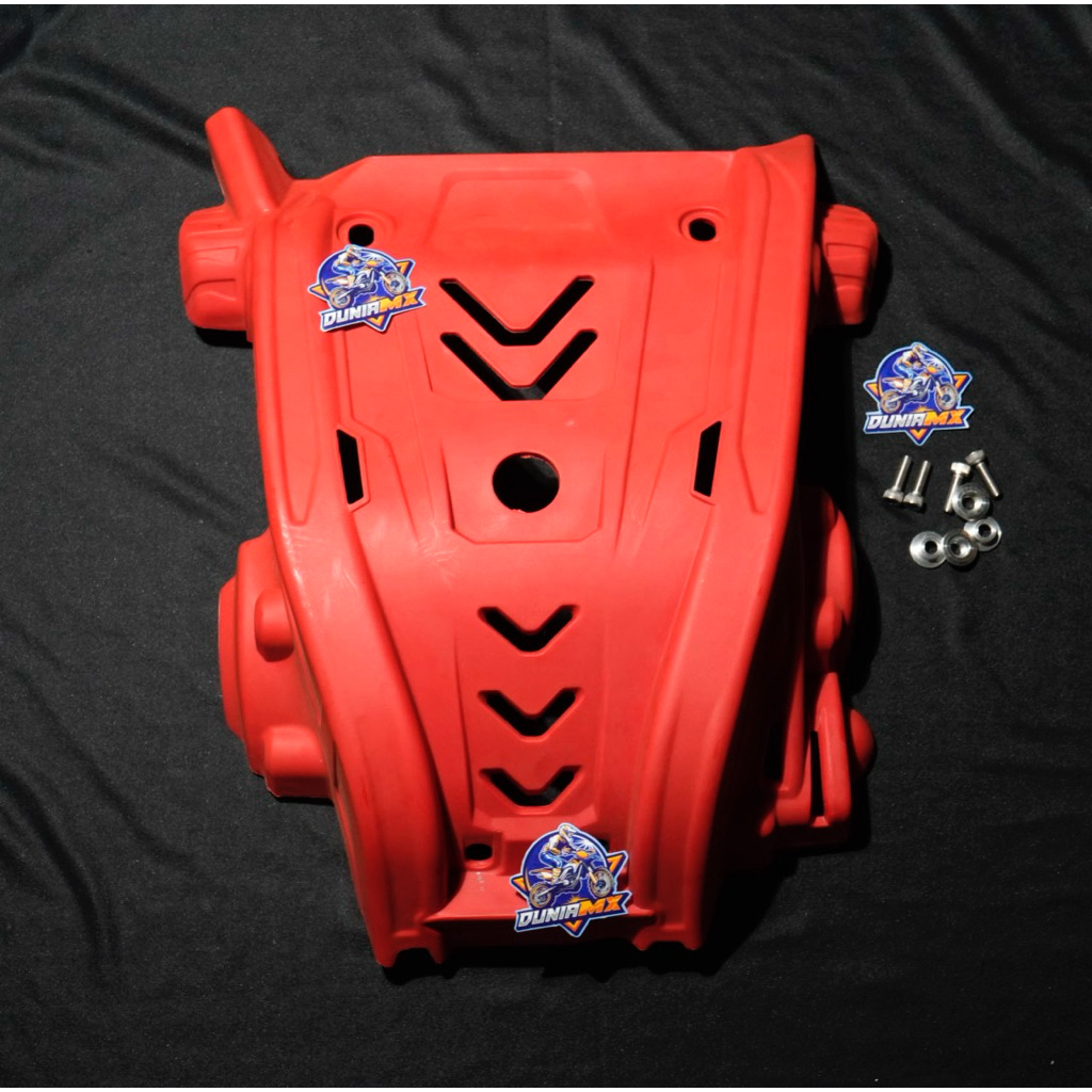 Engine Guard Skid Plate Pelindung mesin Tutup Mesin Honda CRF 250 CRF250L 2021-2024 - Hitam