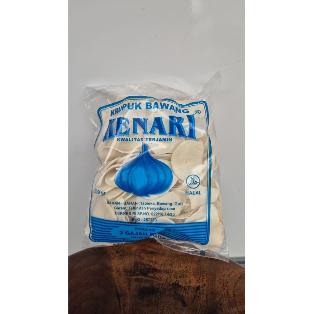 

kerupik bawang kenari 250 grm