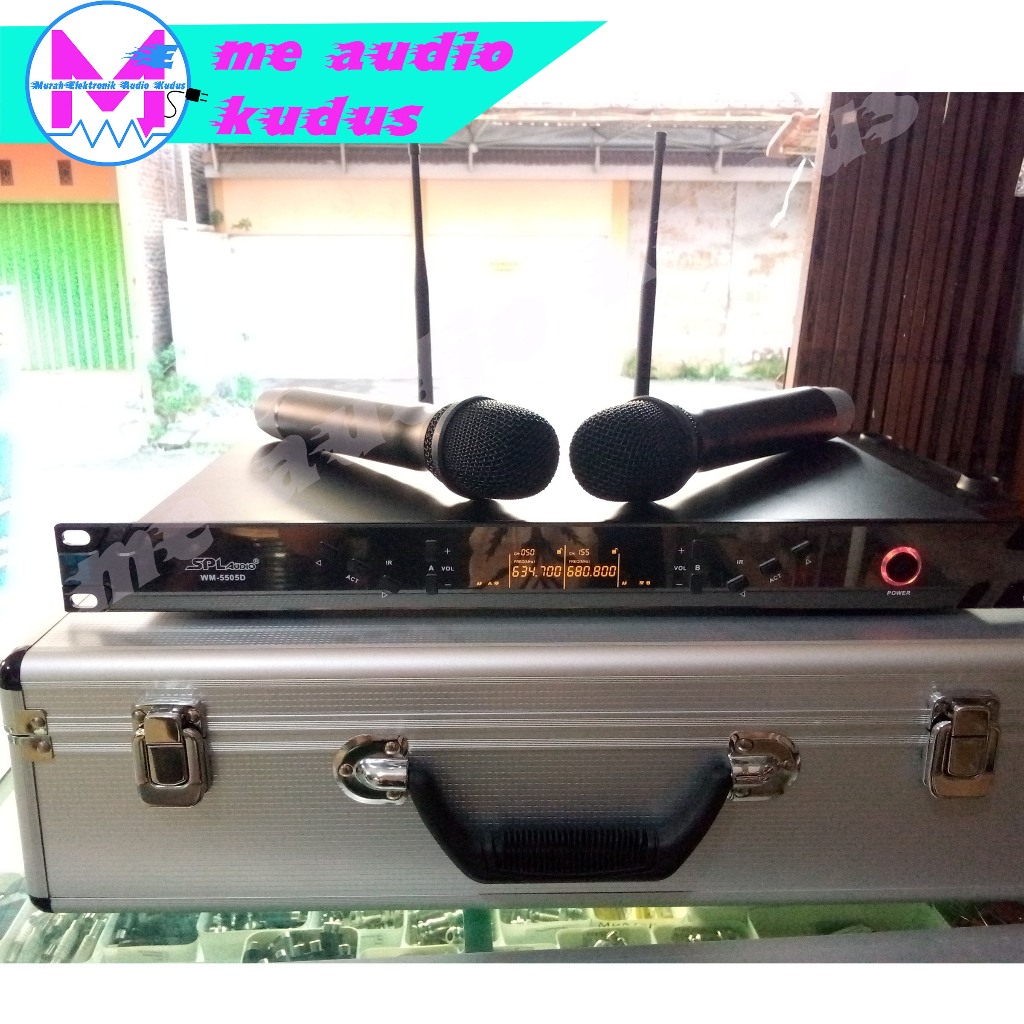 MICROPHONE MIC WIRELESS SPL WM-5505D