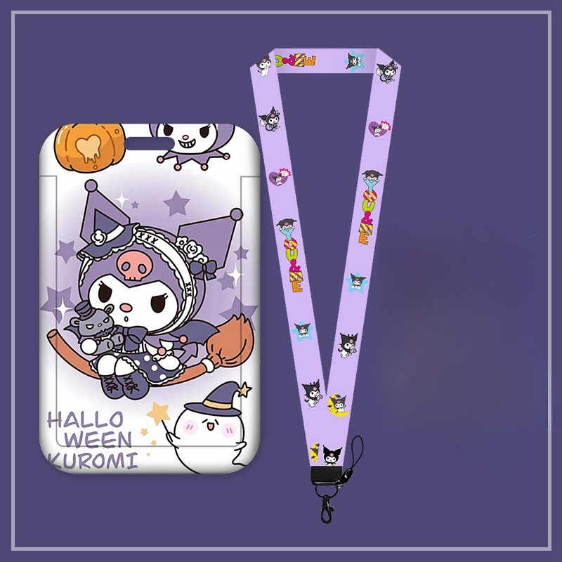 

Lanyard ID Card Kuromi Tempat Kartu Akses TK029