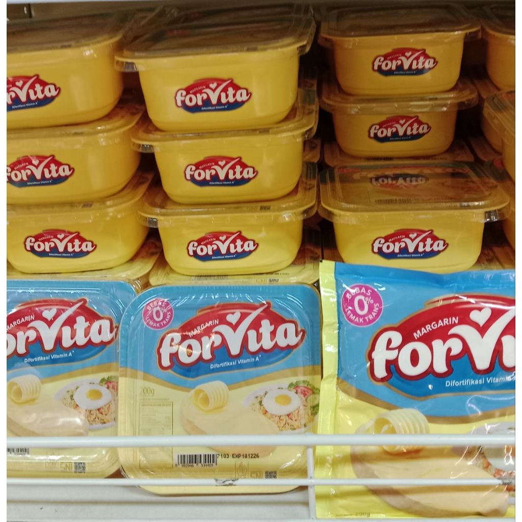 

MARGARIN FORVITA KEMASAN 200GR