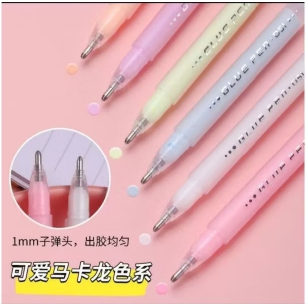 

Lem Cair / Lem Pena Glue Pen Diy Craft Lem Cair Dot Kecil
