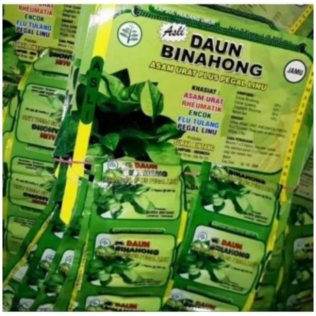 Kapsul Daun Binahong Asli