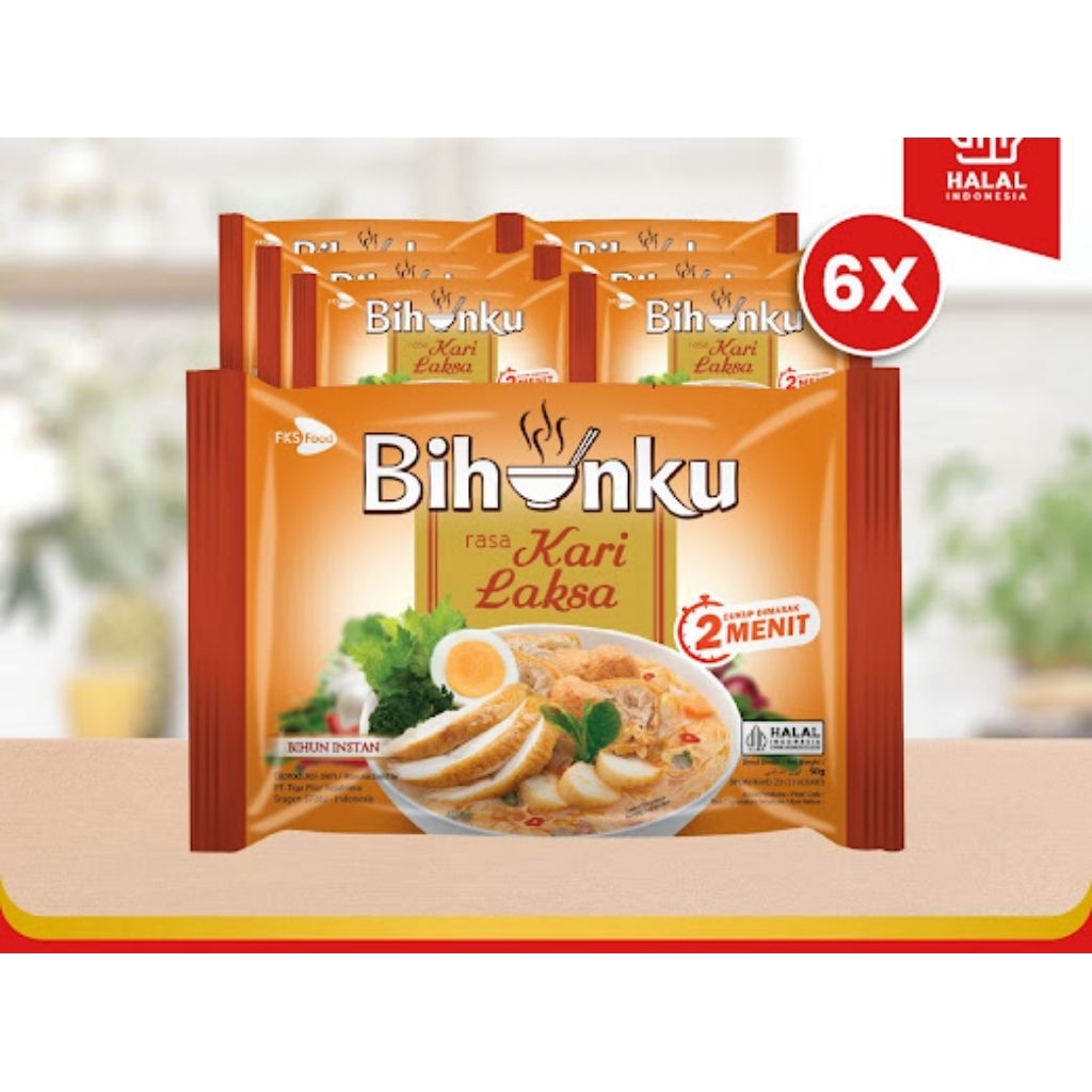 

Paket Bundling - Bihunku Instan - Kari Laksa - 55gr - 6pcs