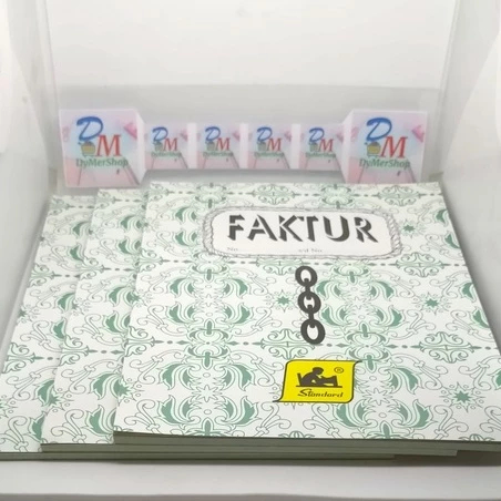 

Faktur - nota Standard - bon kontan 2 ply besar merk Standart Rangkap Dua Besar Ori 100% Original Asli Authentic