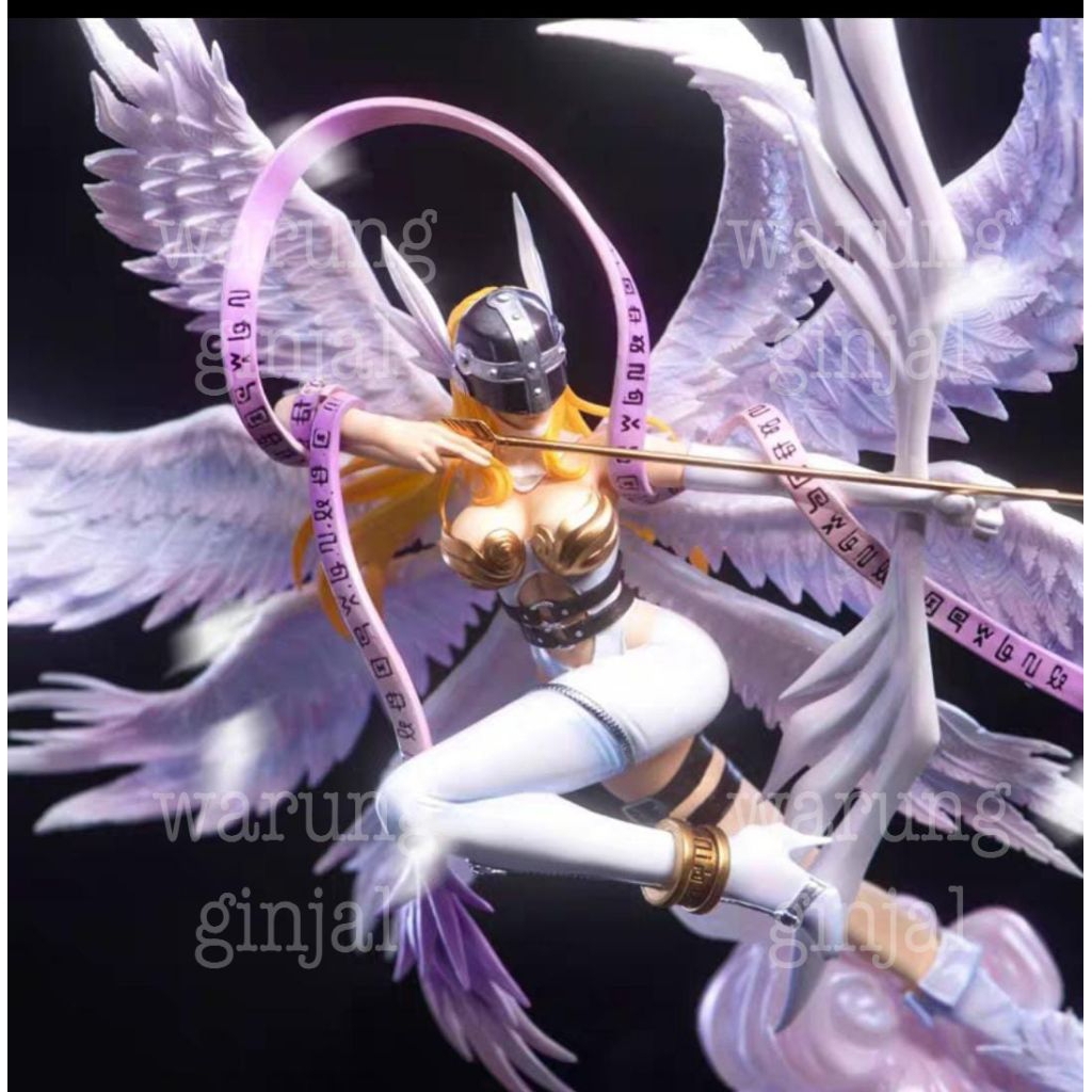 Figure / statue PVC Digimon - Angewomon panah / Wolfmon