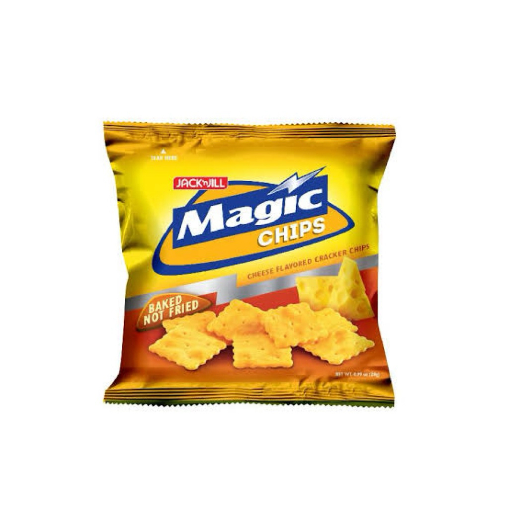 

Jack n Jill magic chips cheese crackers baked not fried import filipina
