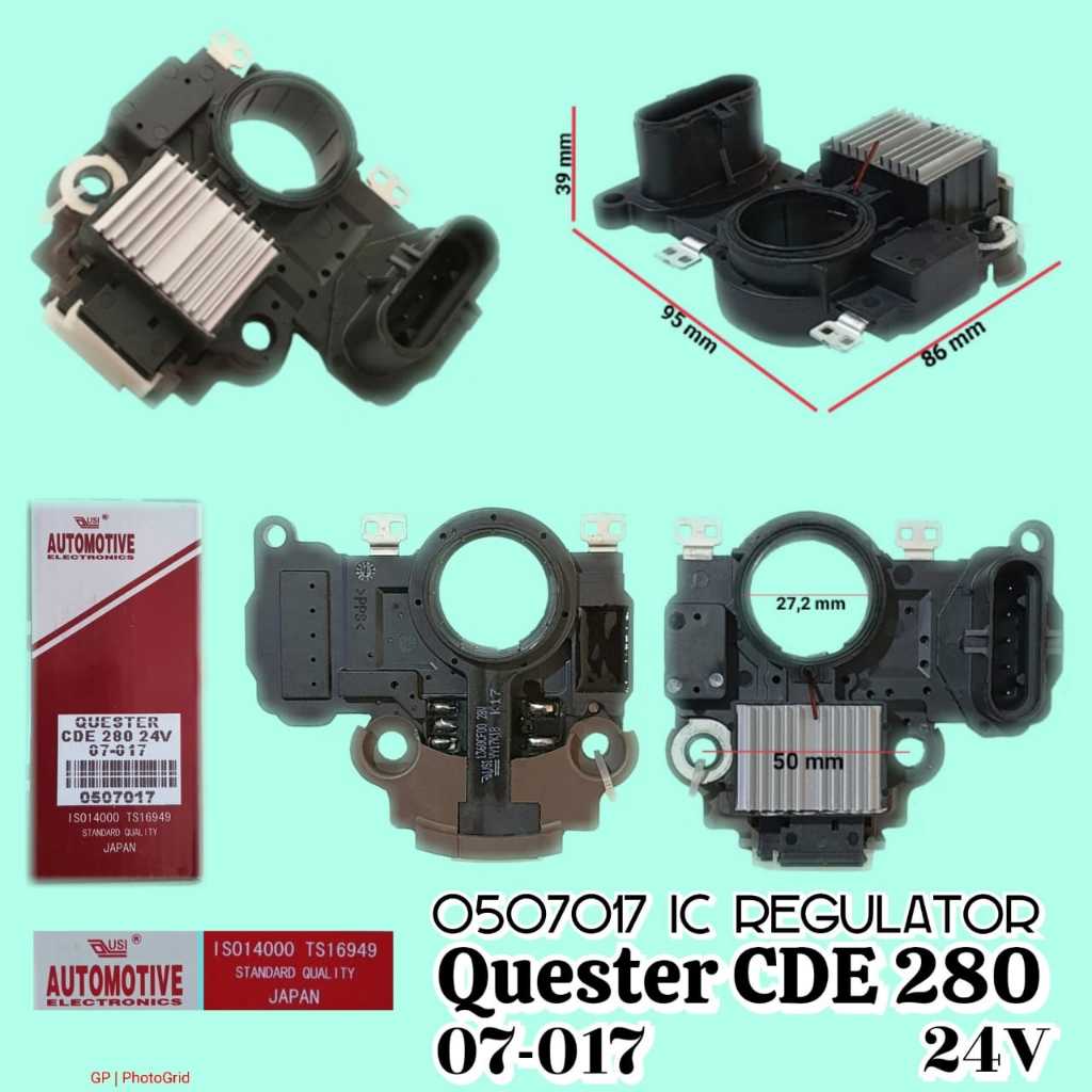 IC REGULATOR NISSAN QUESTER CDE 280 24V KAKI 5