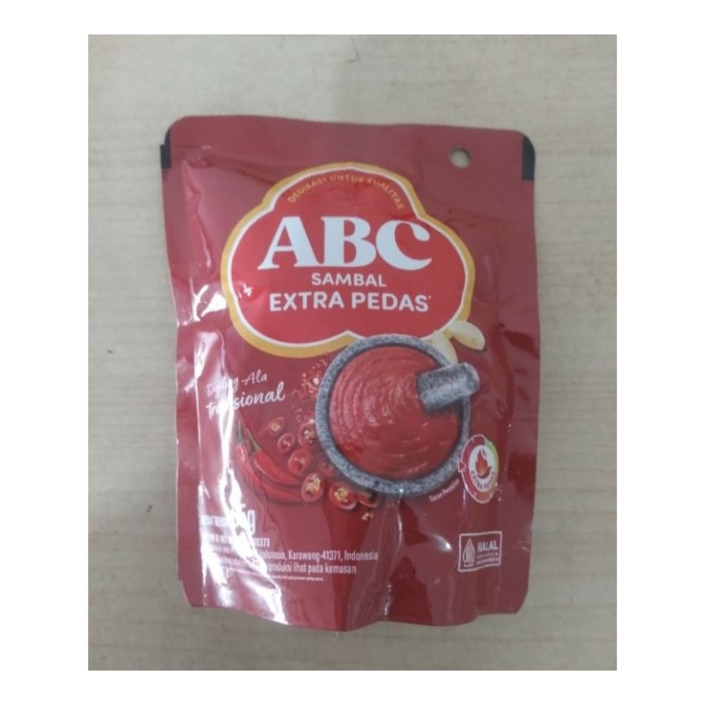 

Abc Sambal Extra Pedas 65g Bogor