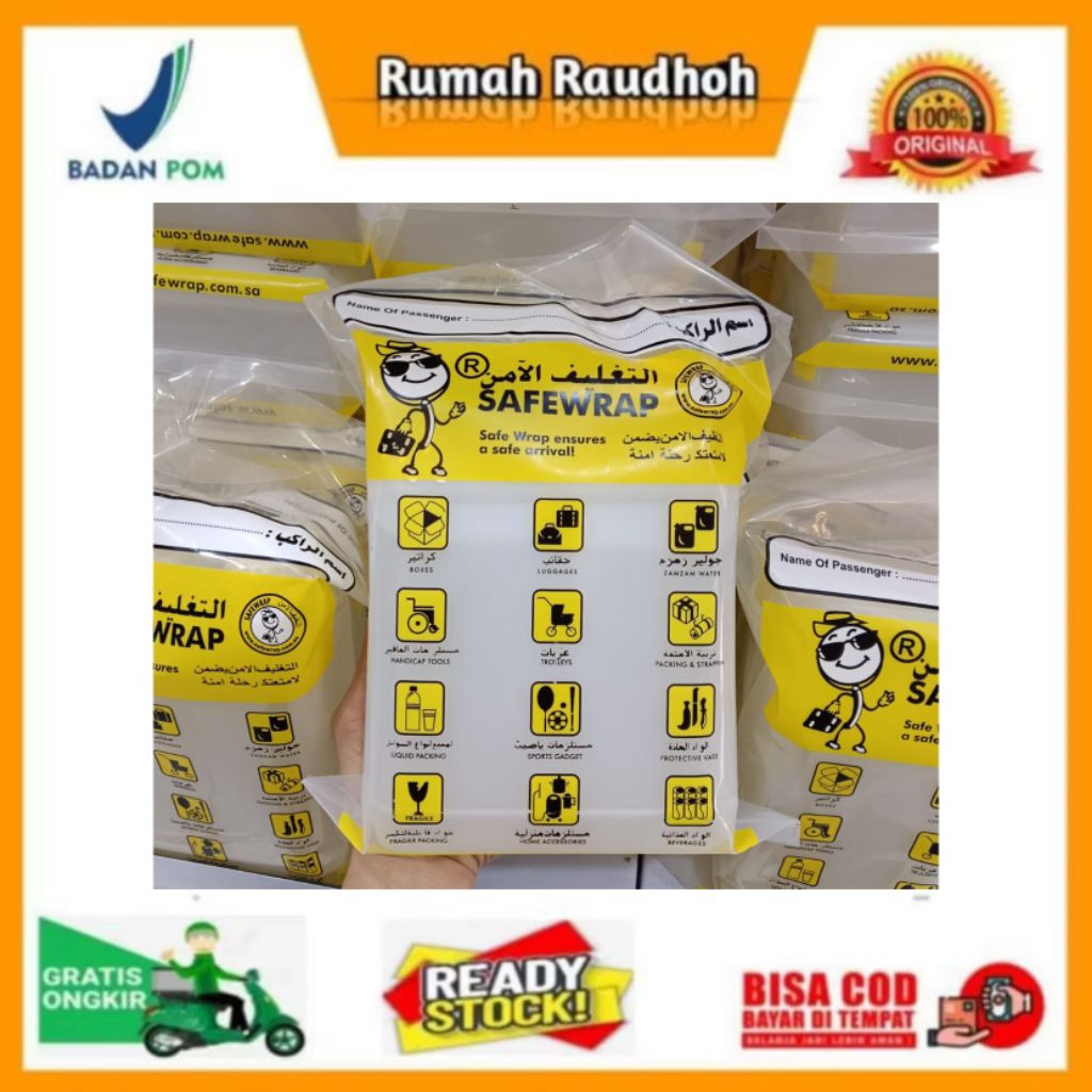 

AIR ZAMZAM ASLI ARAB SAUDI / MEKKAH 1 LITER KEMASAN JERIGEN