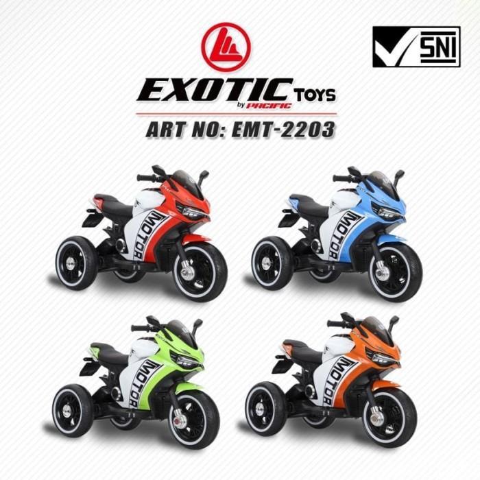 Mainan Motor Aki Anak Motor GP EMT 2203 Exotic