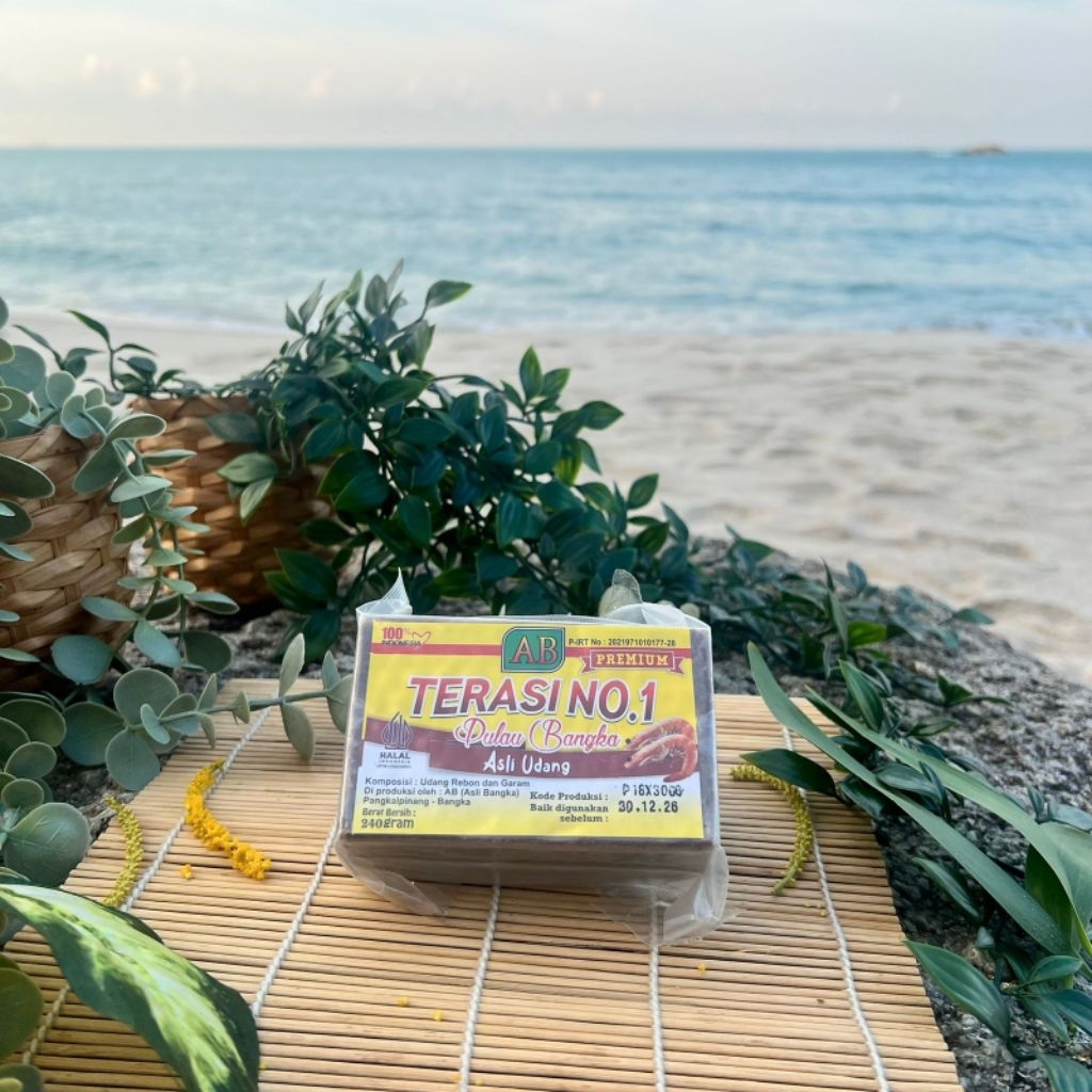 

Terasi Udang Bangka No 1 Merek AB 240 Gram