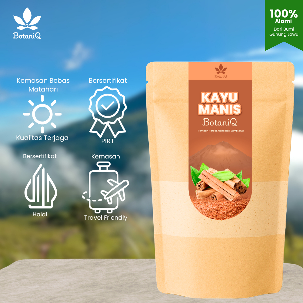 

BotaniQ - Bubuk Kayu Manis Murni