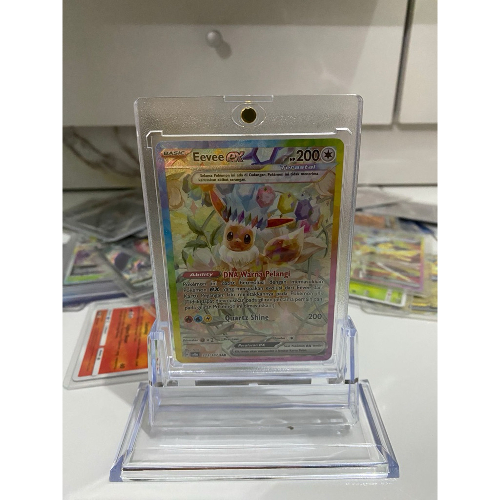 TCG pokemon eevee SAR terastal festival original