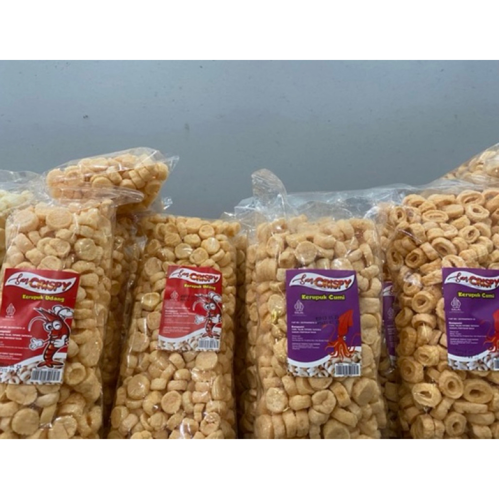 

Kerupuk Koin Cumi dan Udang