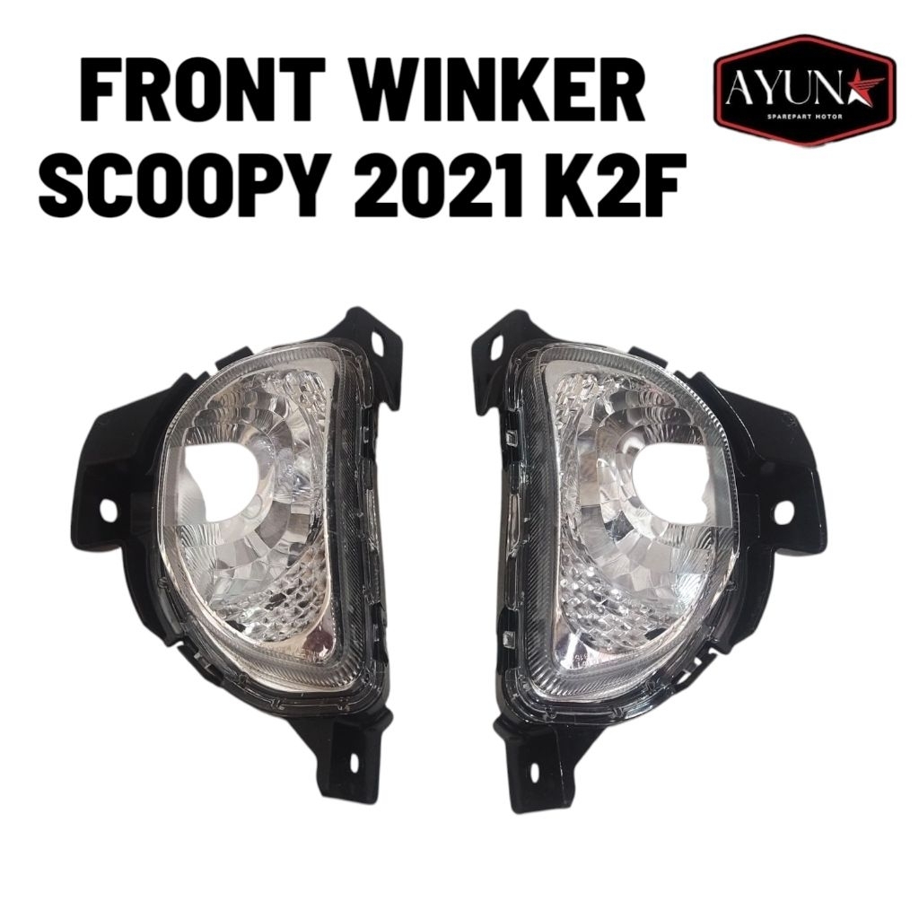 front winker reflektor sein depan scoopy pestige 2021 mika reflektor sein depan scoopy esp new set