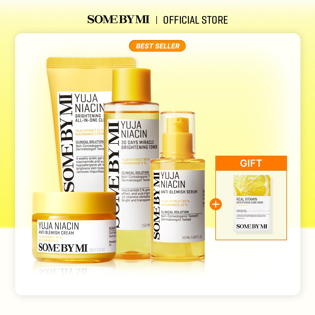 SOME BY MI Yuja Niacin Brightening 4 Step Set